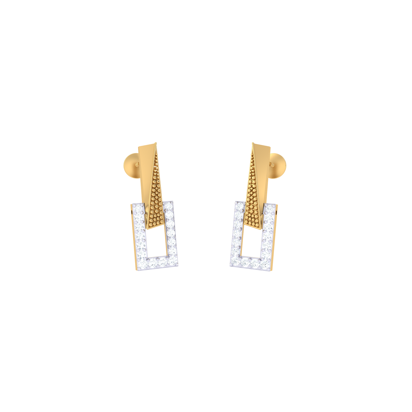 Celestial Serenity Studs 18K