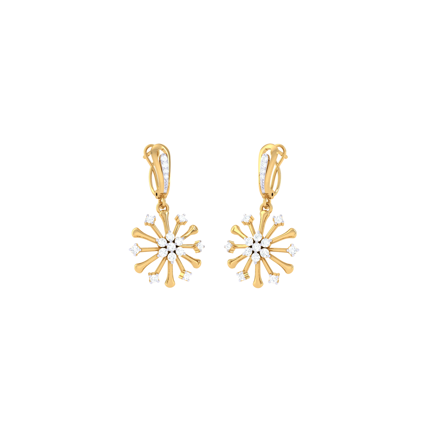 Mirage Mystique Hoops 18K