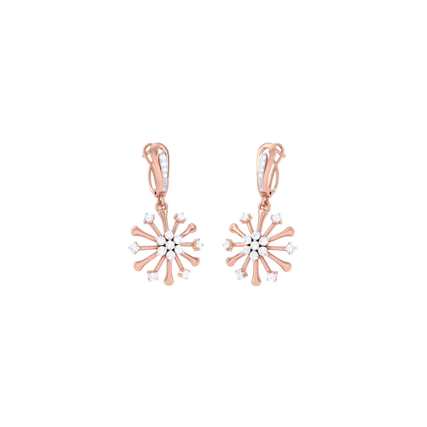 Mirage Mystique Hoops 18K