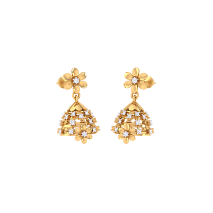 Royal Rani Jhumkas 18K