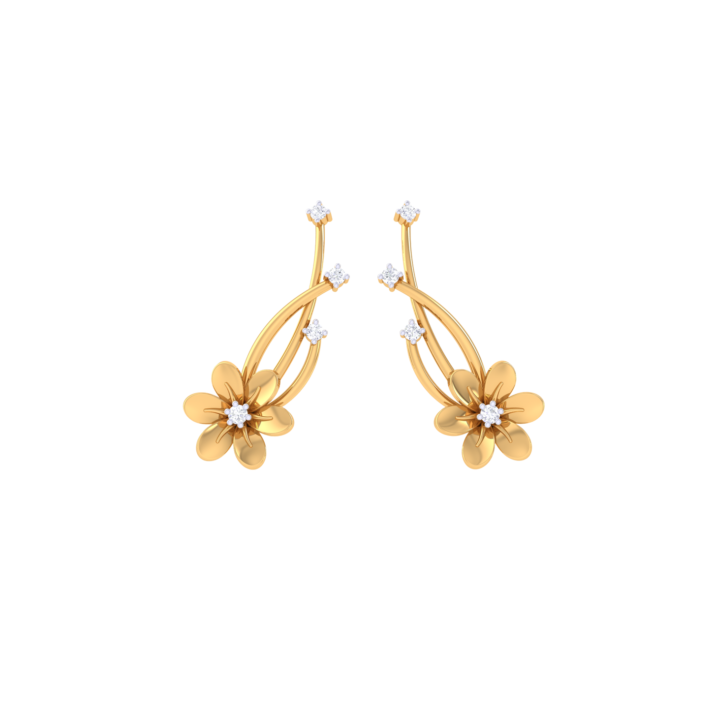 Celestial Adorn Ear Cuff 18K
