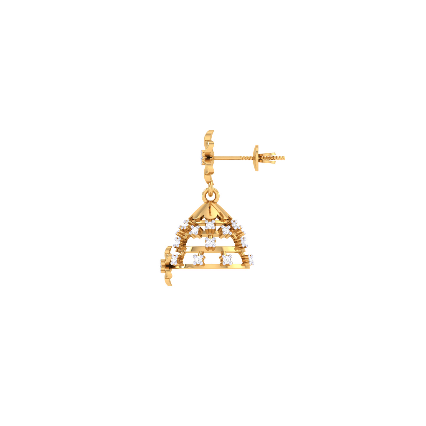 Royal Rani Jhumkas 18K