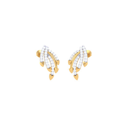 Whispering Windswept Drops 18K