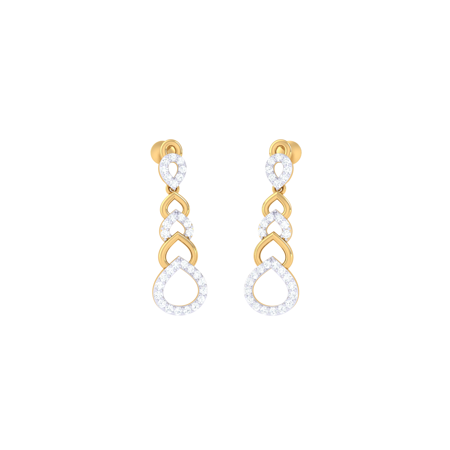 LunaLuxe Diamond Drops 18K