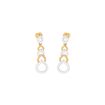 LunaLuxe Diamond Drops 18K