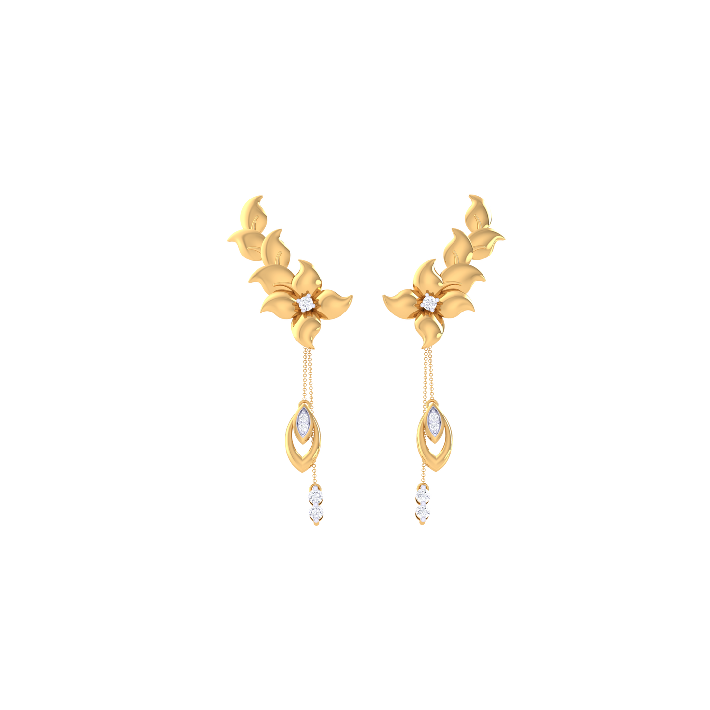 LunaLuxe Ear Cuff 18K