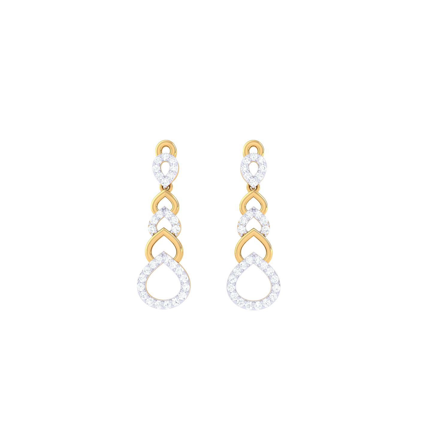 LunaLuxe Diamond Drops 18K