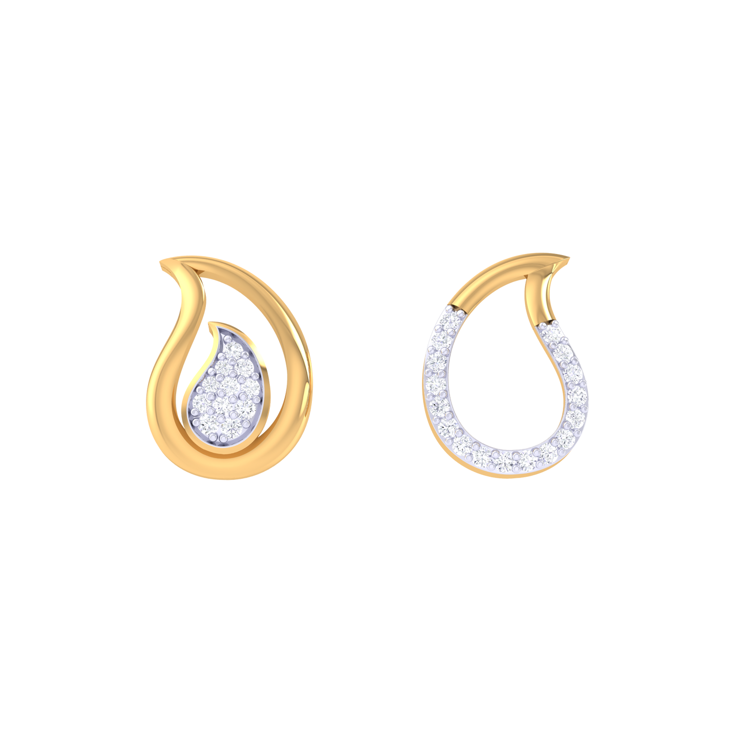 Funky Fusion Earrings 18K
