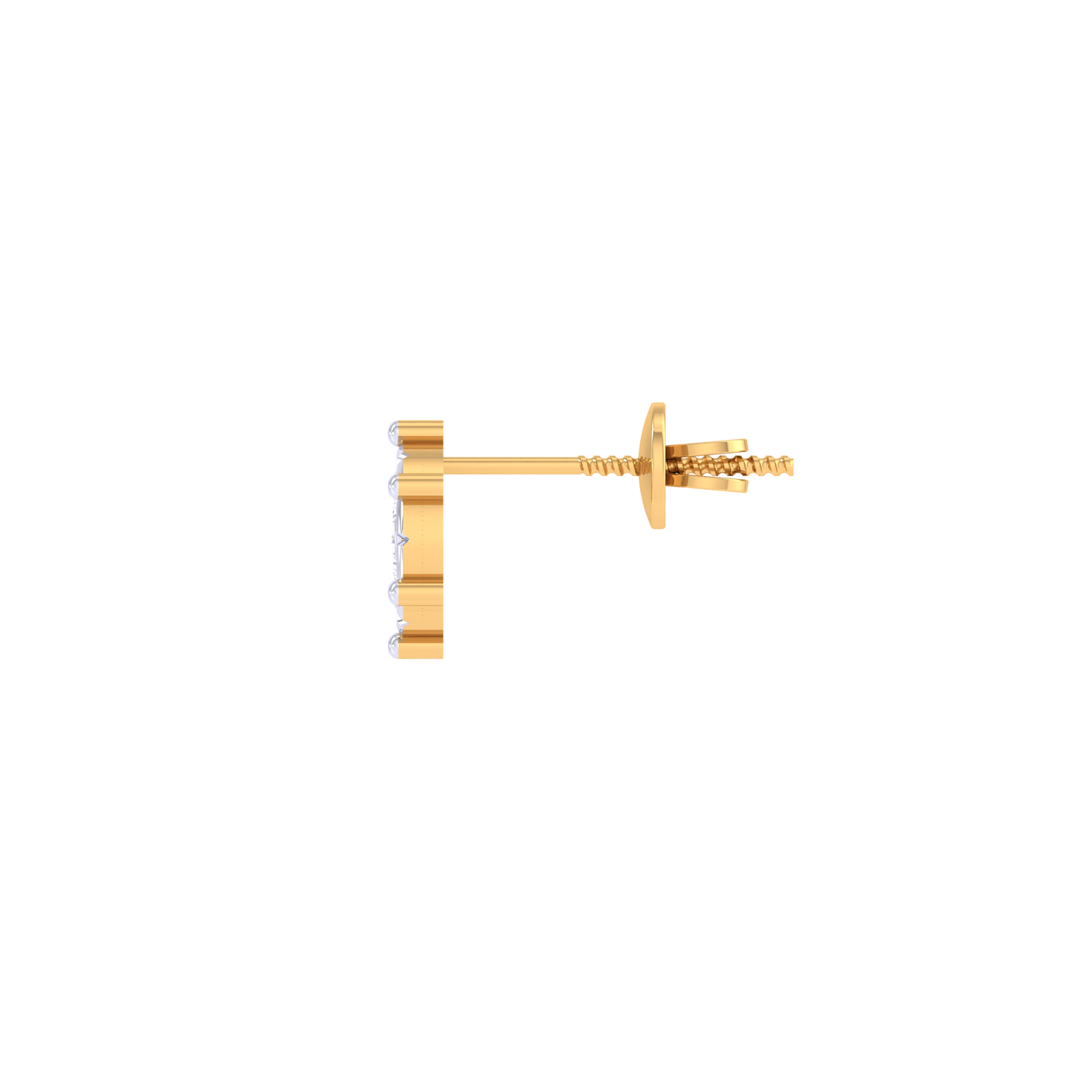 LunaLuxe Diamond Studs 18K