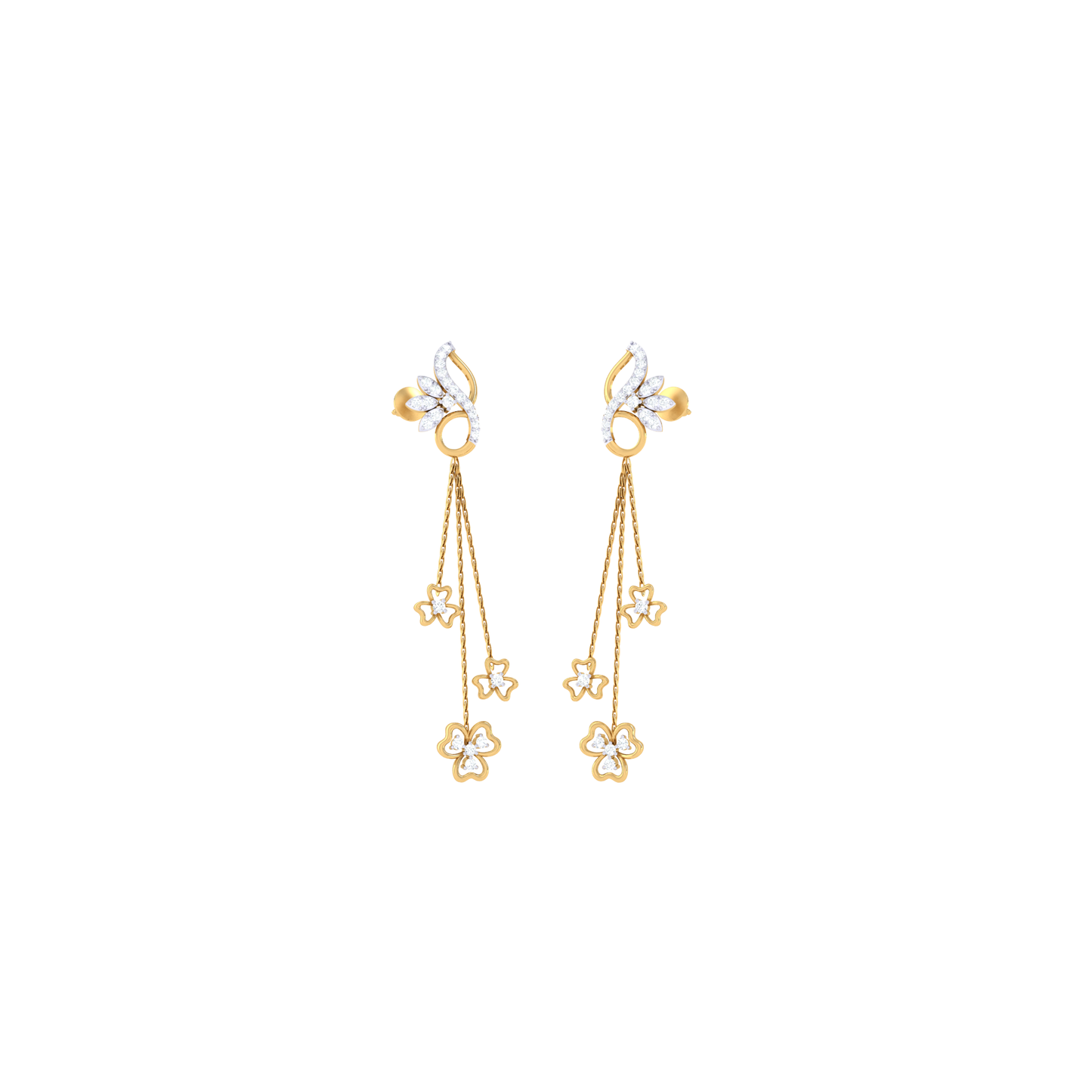 LunaLuxe Luminosity Earrings 18K