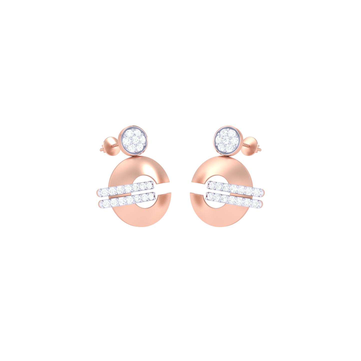 Twilight Tranquility Hoops 18K