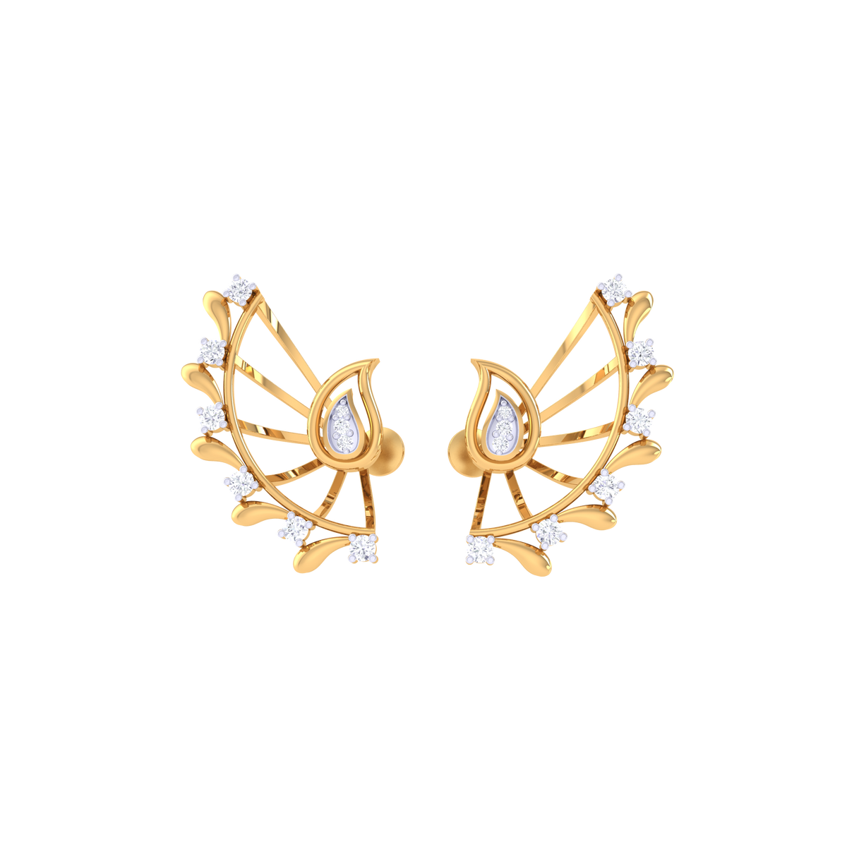 Serenity Spiral Ear Cuff