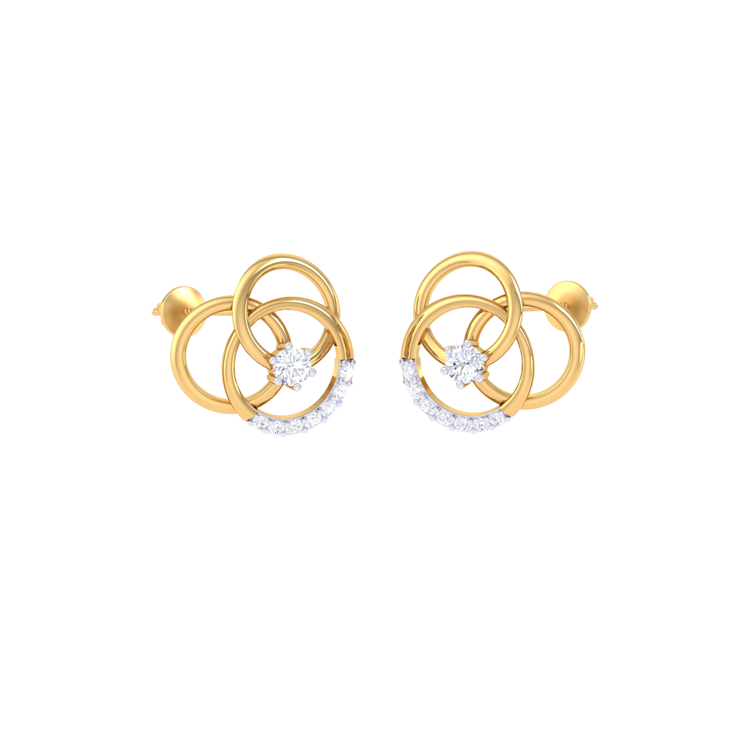 Cosmic Charm Earrings 18K