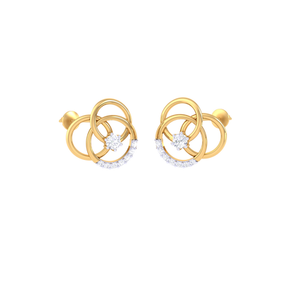 Cosmic Charm Earrings 18K