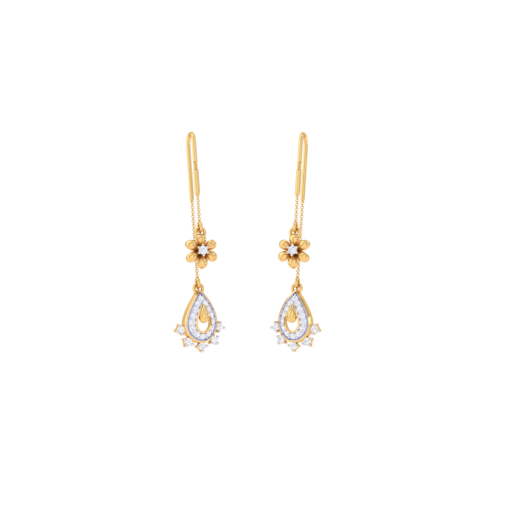 Radiant Rajkumari Jhumkas
