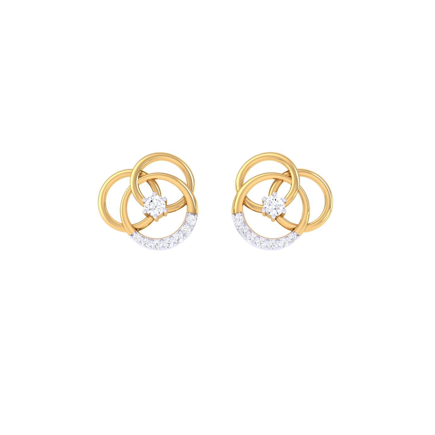 Cosmic Charm Earrings 18K