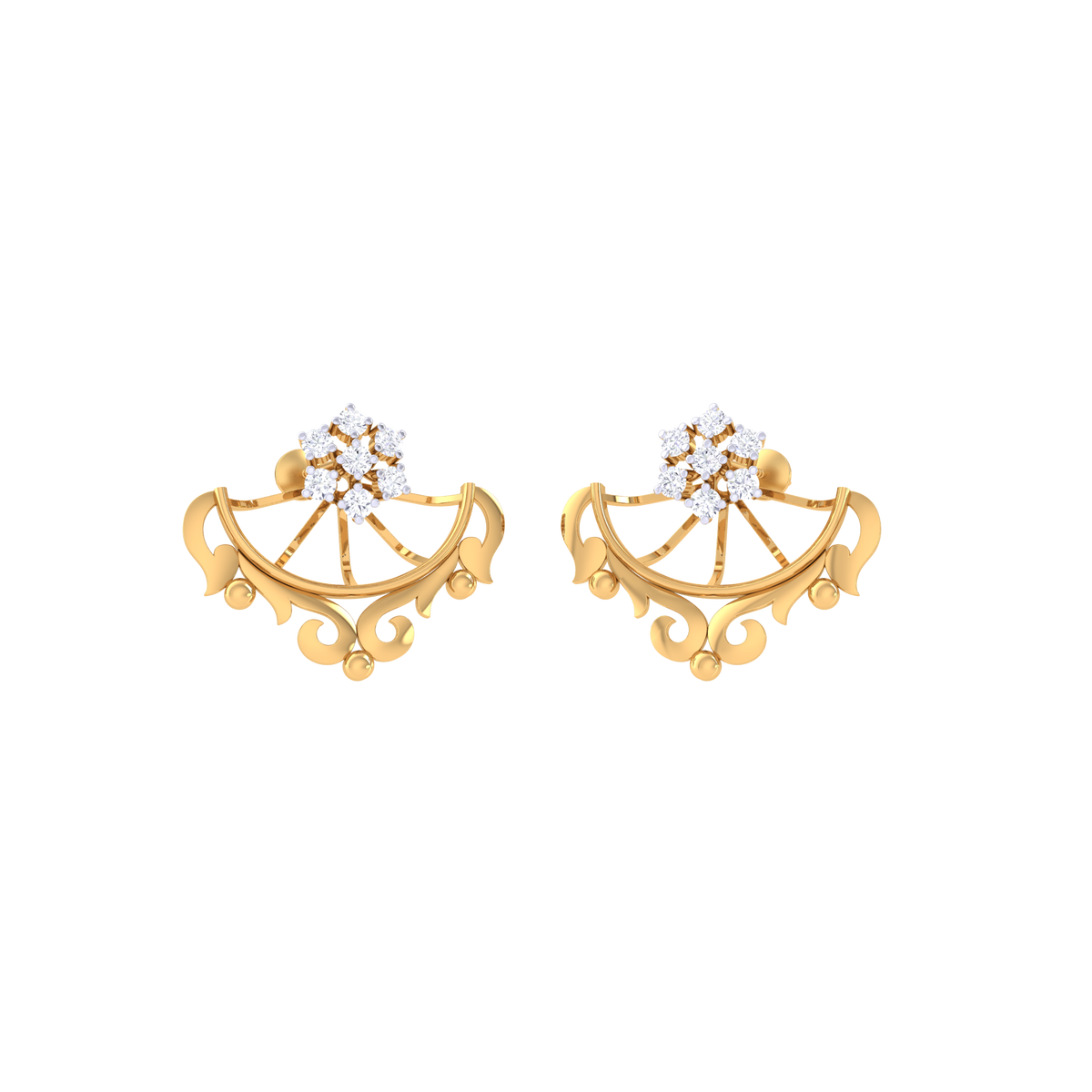 Radiant Ribbon Ear Cuff