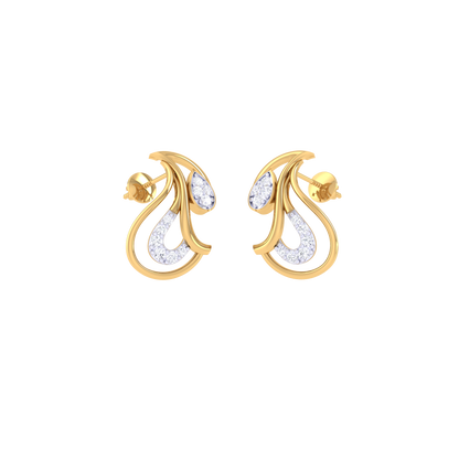 Galaxy Glint Earrings 18K
