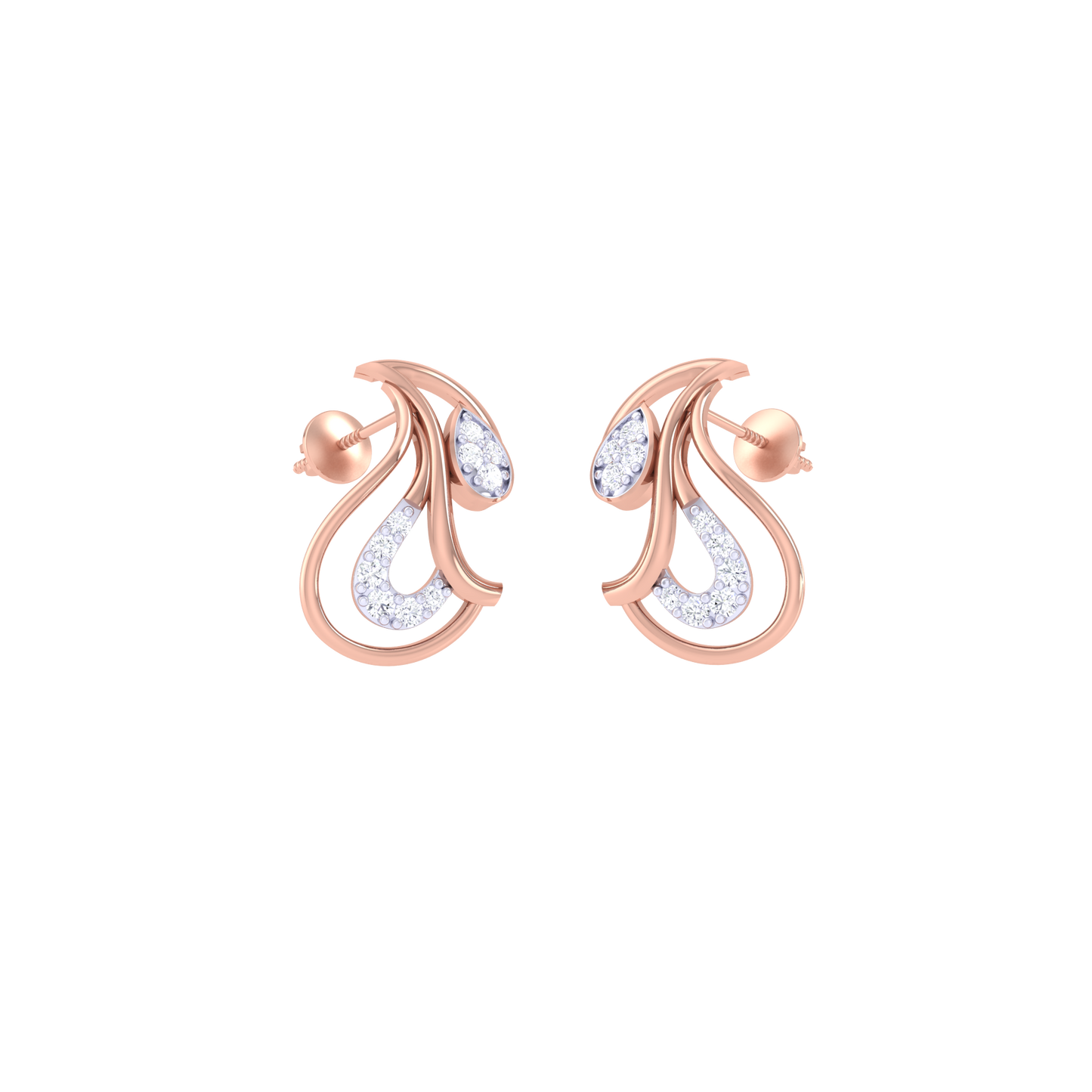 Galaxy Glint Earrings 18K