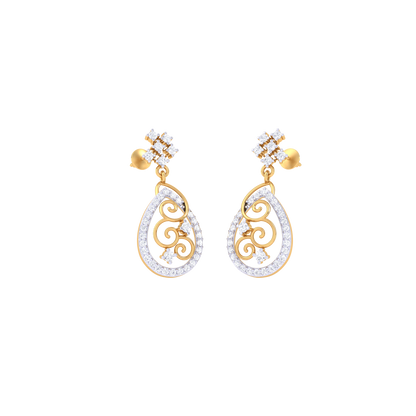 Stardust Drizzle Earrings 18K