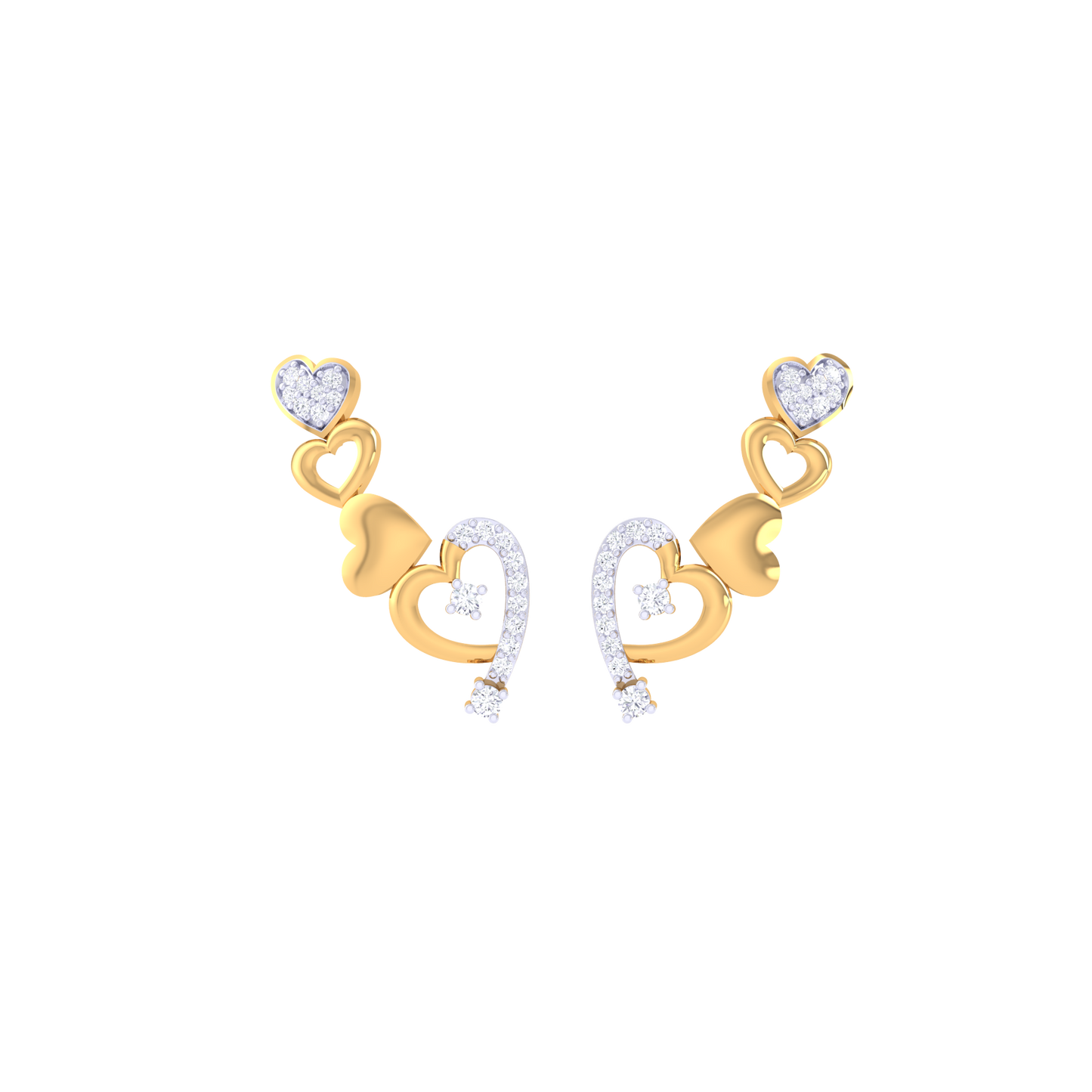 Mystic Mirage Ear Cuff 18K