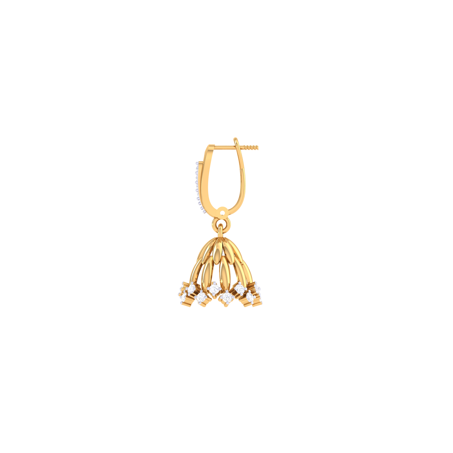 Ethereal Elegance Jhumkas 18K