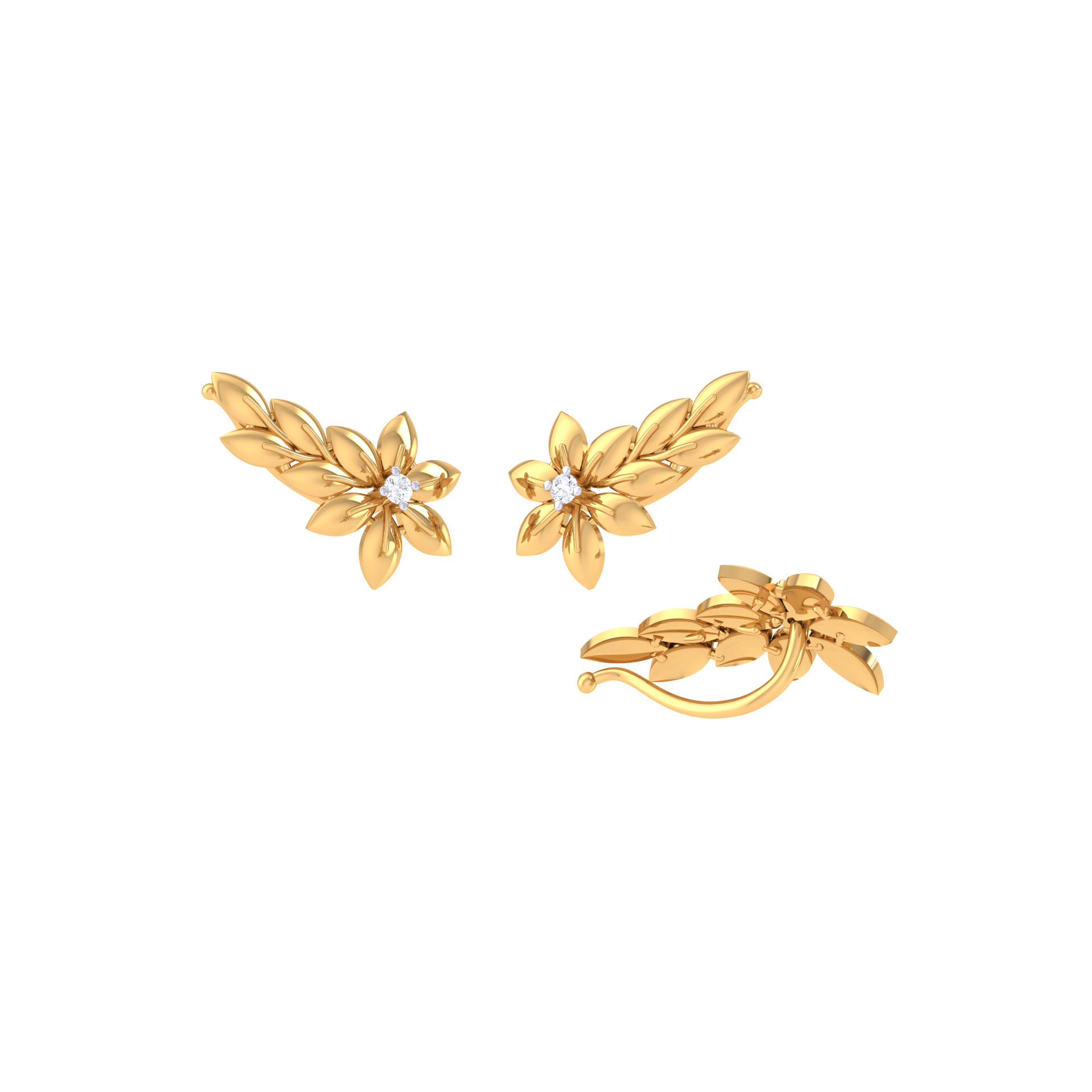 Ember Enchantment Ear Cuff