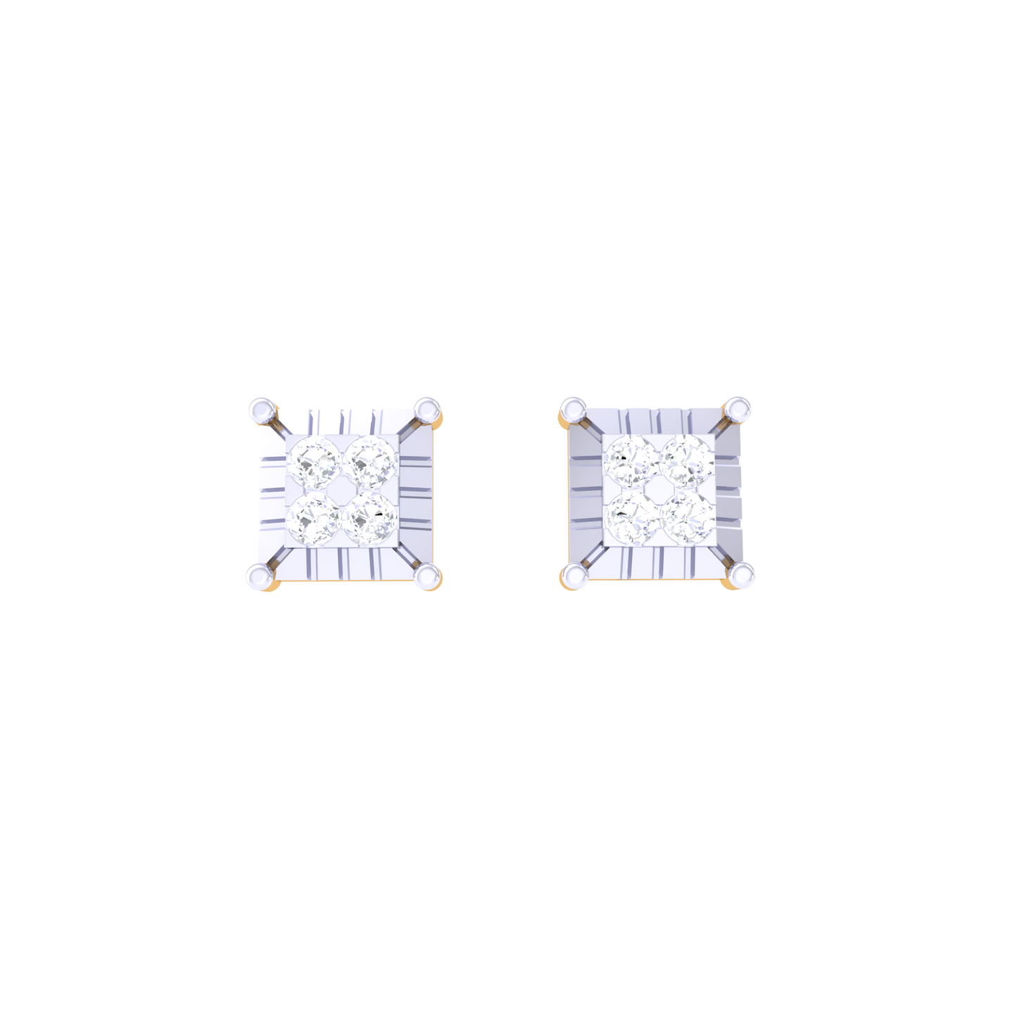 Radiant Ribbon Studs