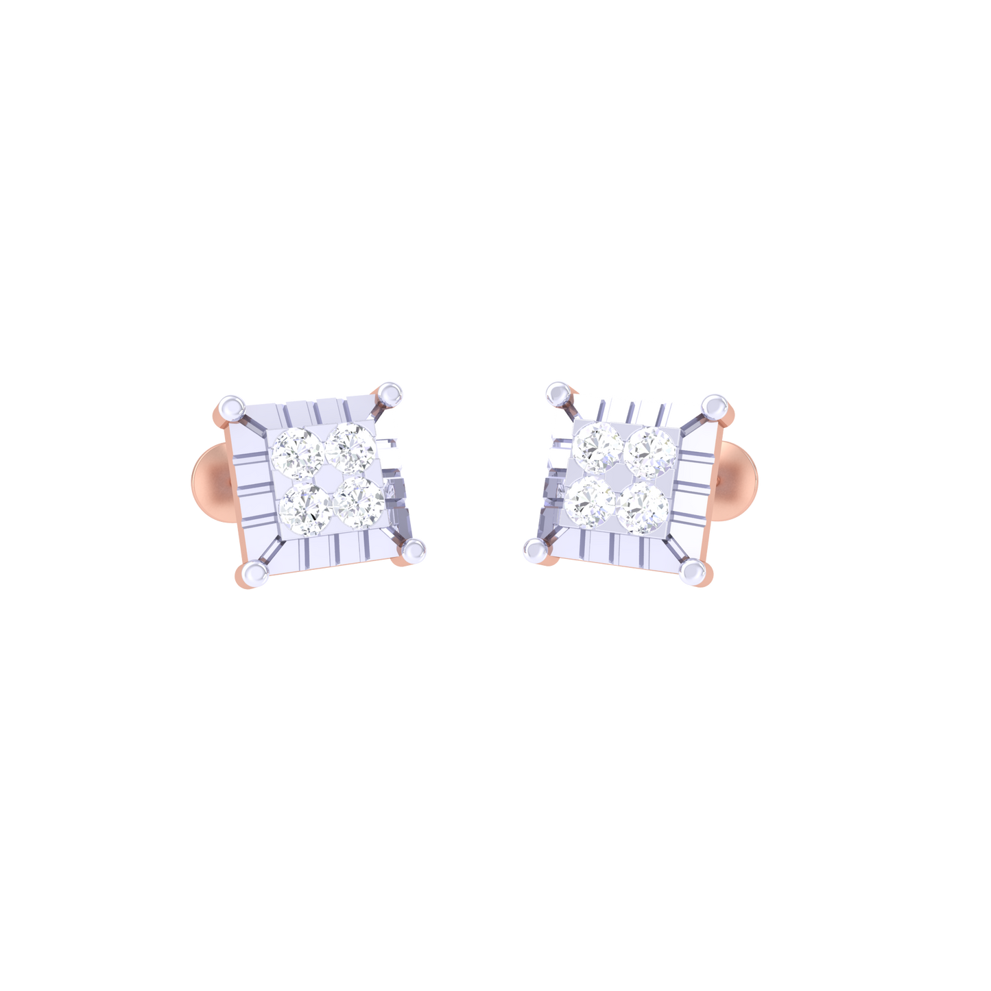 Radiant Ribbon Studs