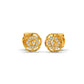 Whimsical Wisteria Earrings-18K