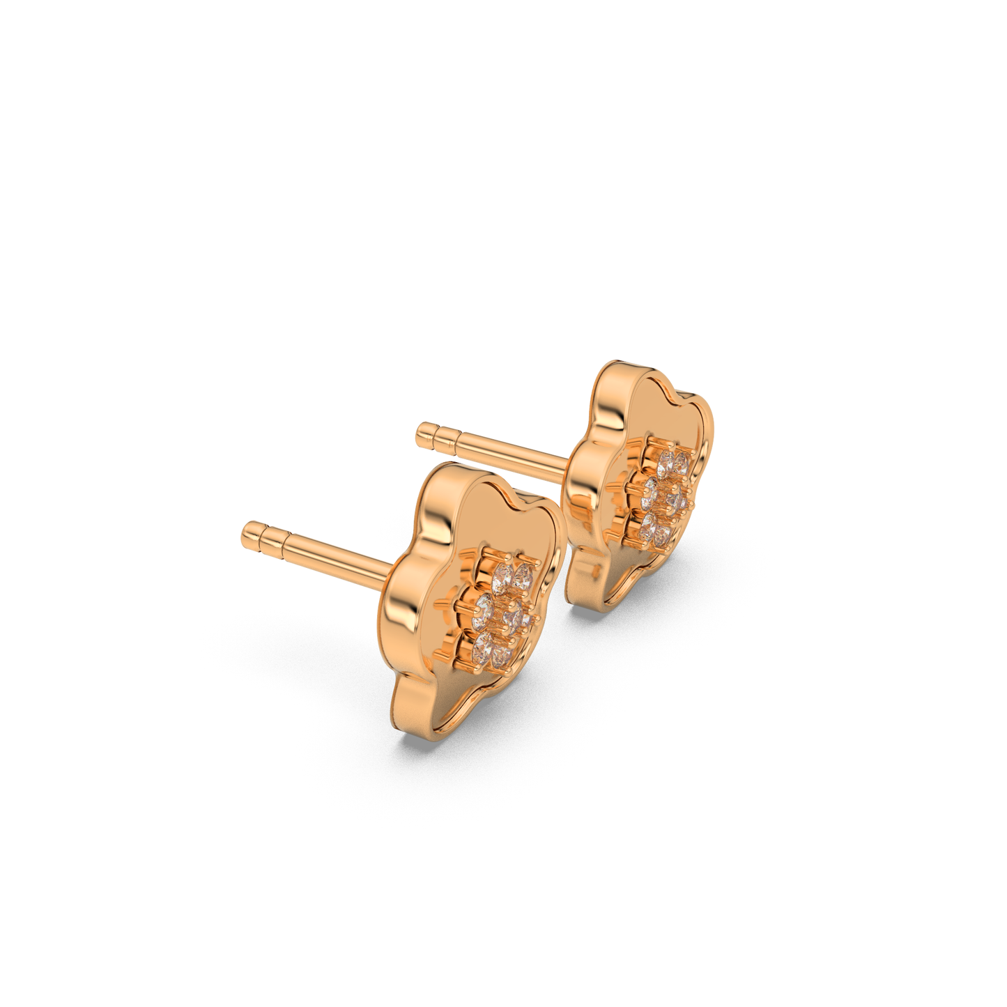 Celestial Crescent Charms 18K