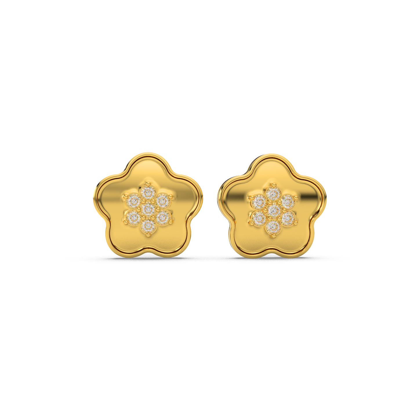 Celestial Crescent Charms 18K