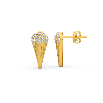Glimmer Grove Earrings 18K
