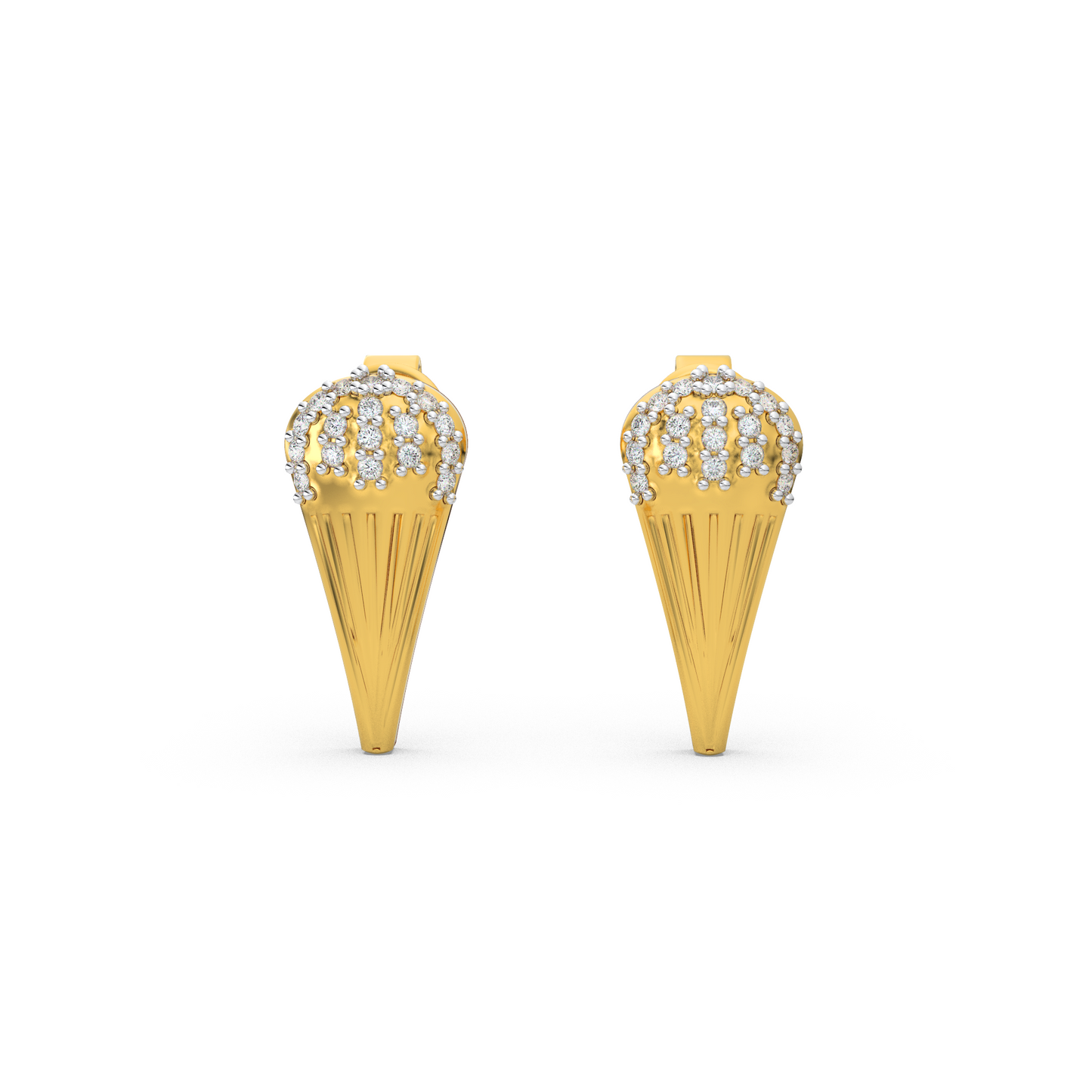 Glimmer Grove Earrings 18K