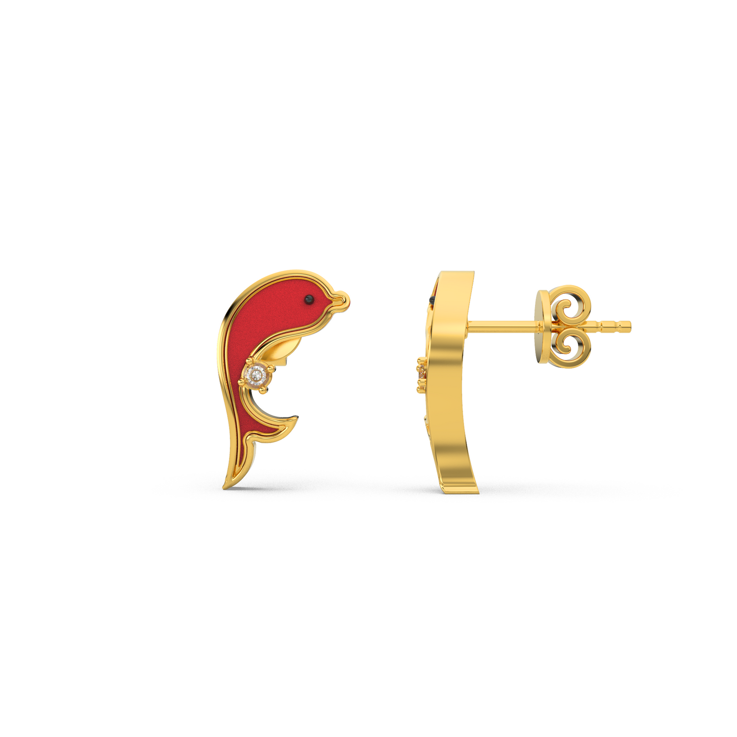 Cosmic Crest Crystals 18K