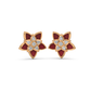 Radiant Ripple Studs 18K