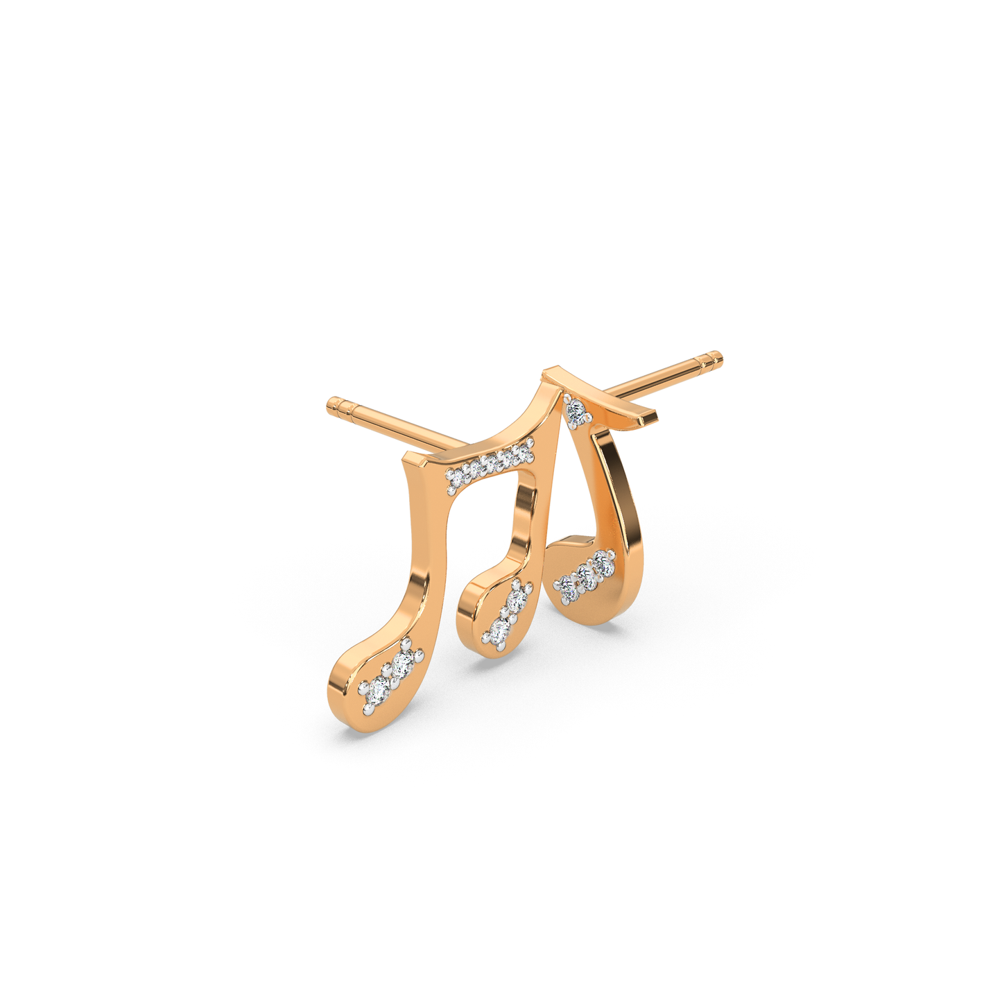 Gilded Galaxy Studs 18K