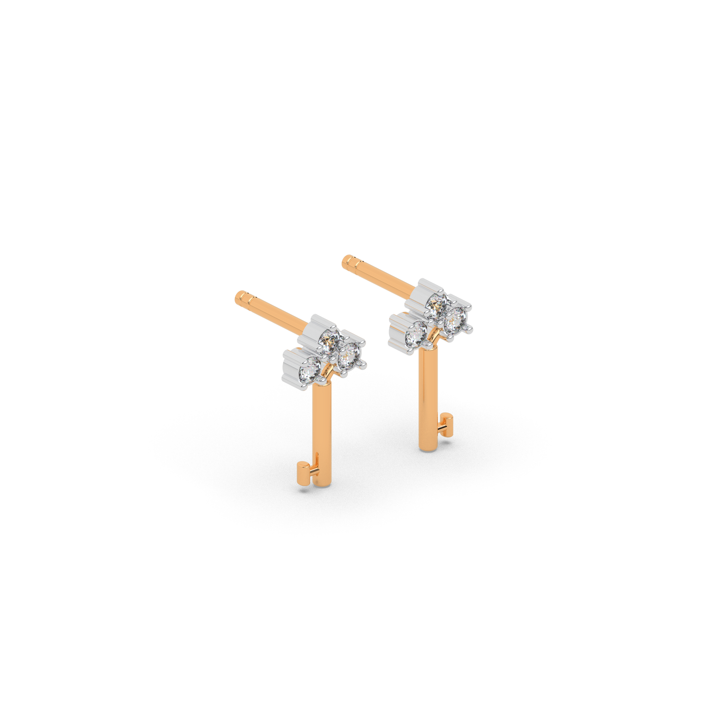 Celestial Crystal Earrings 18K