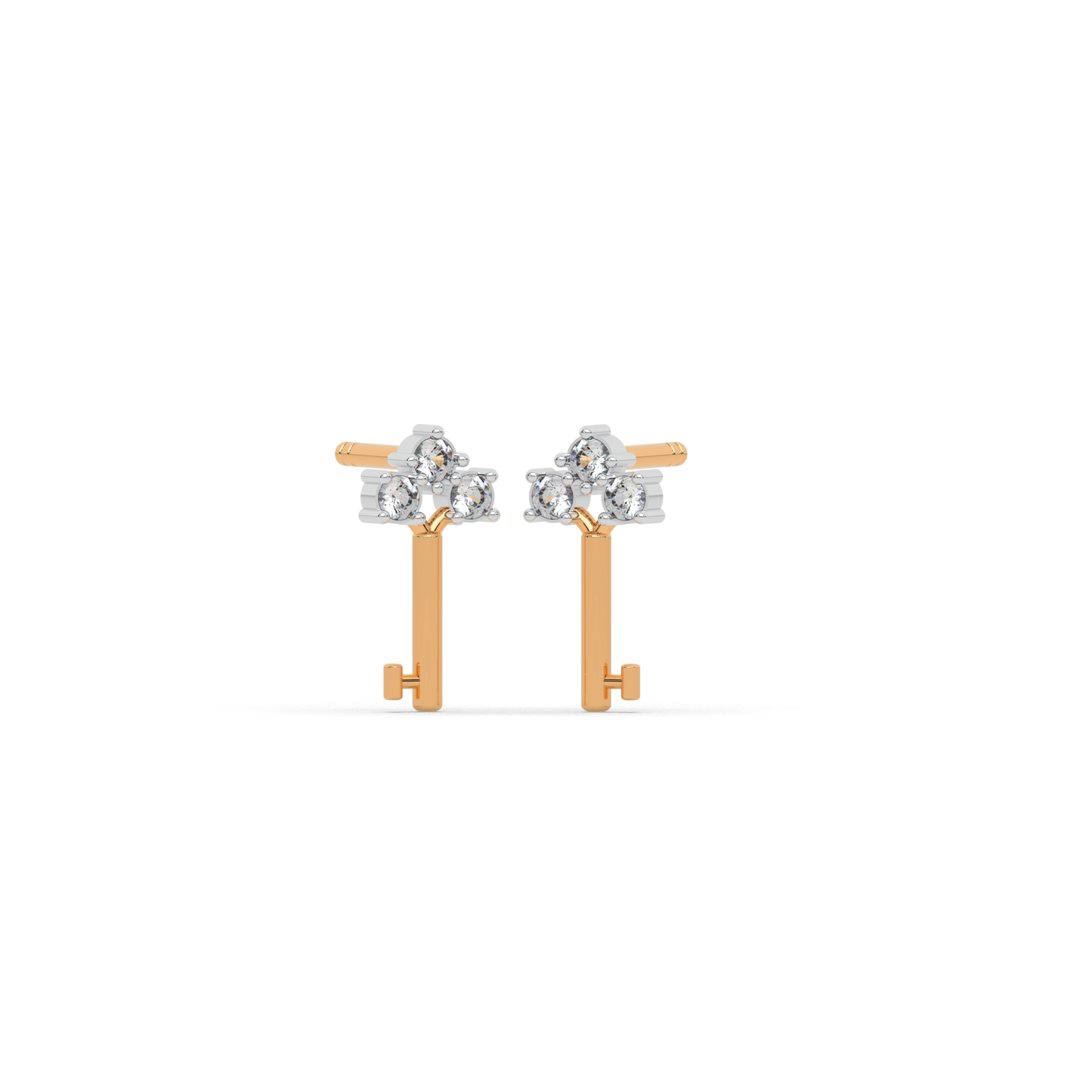 Celestial Crystal Earrings 18K