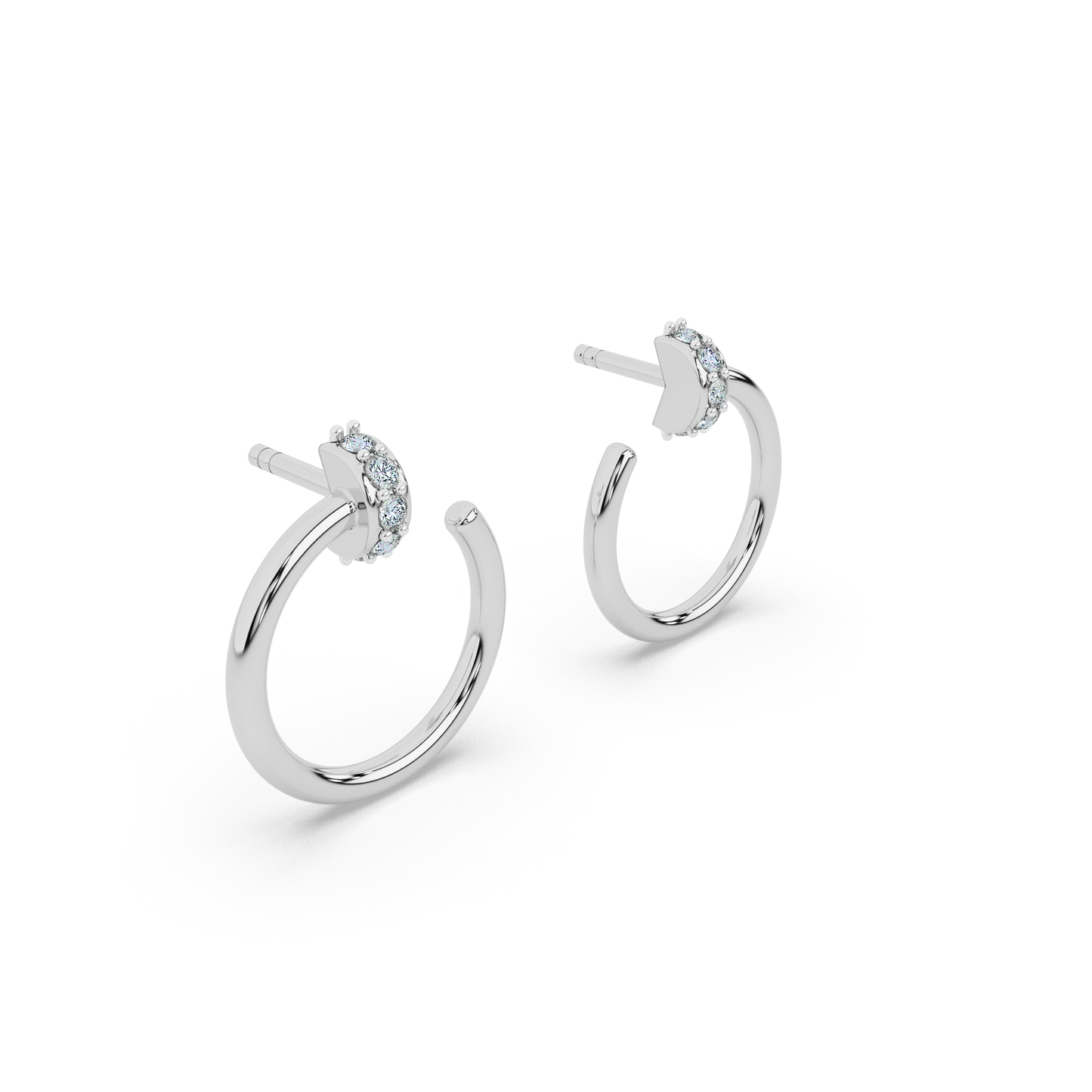NovaNectar Diamond Studs 18K