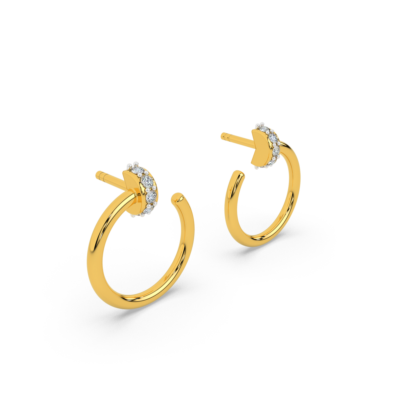 NovaNectar Diamond Studs 18K