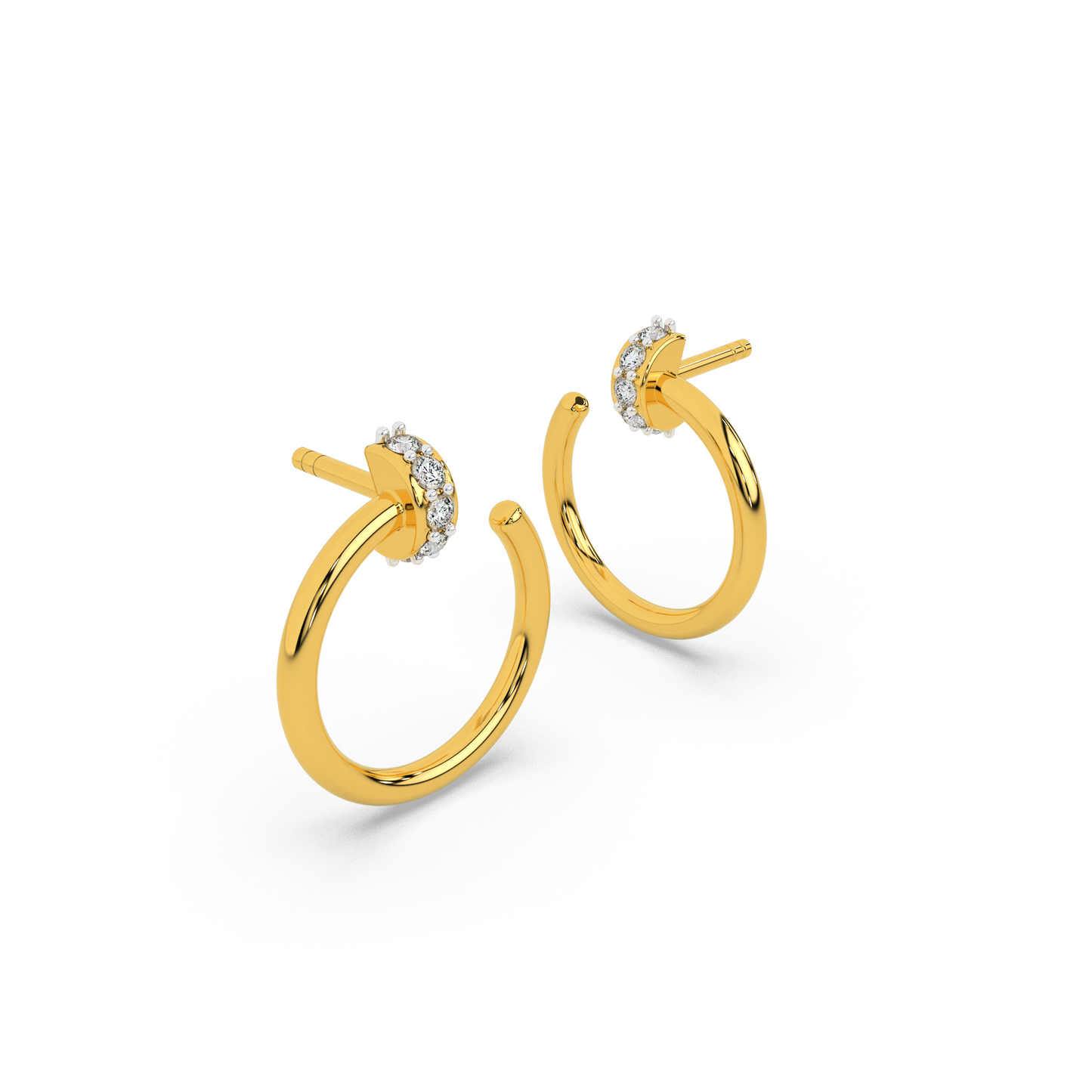 NovaNectar Diamond Studs 18K