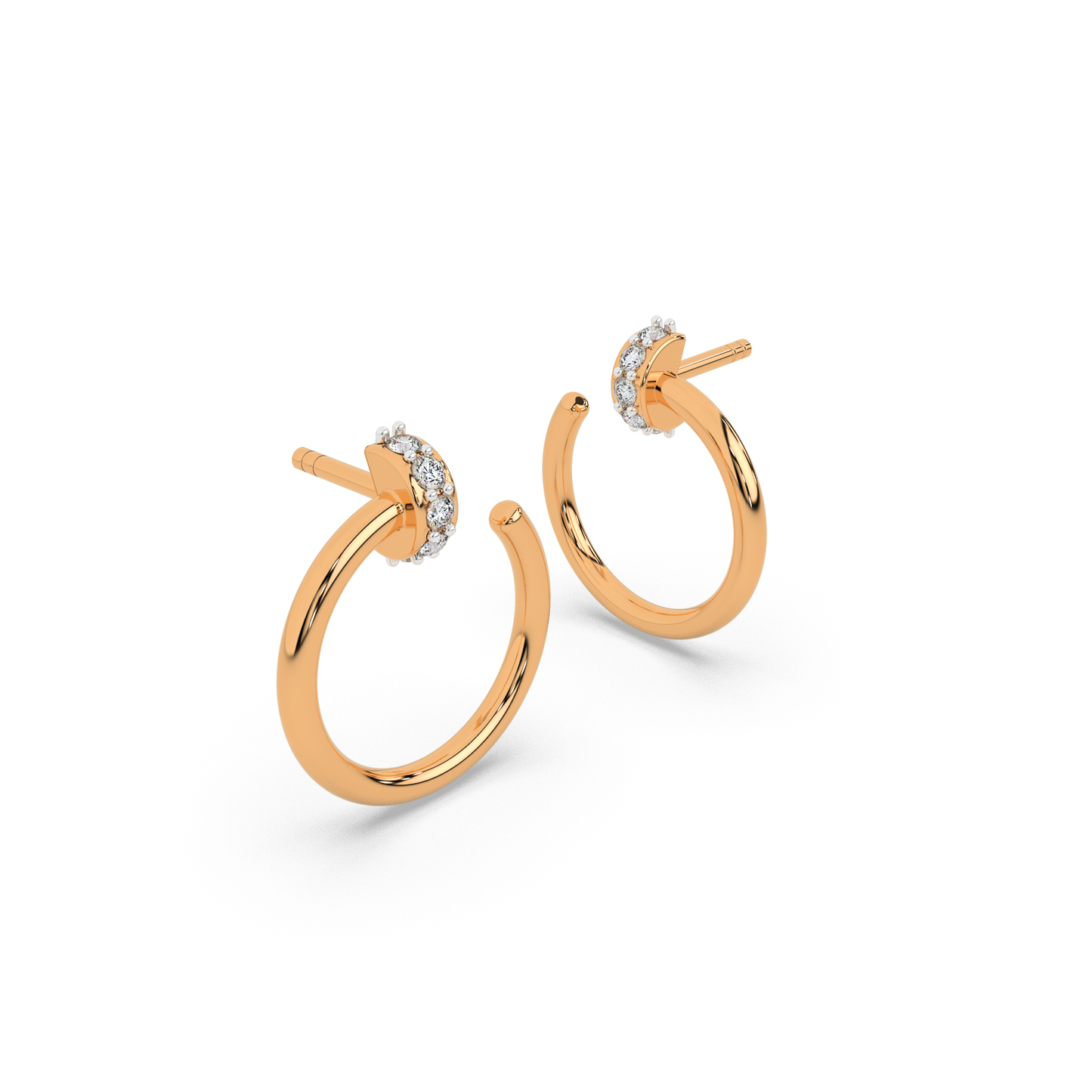 NovaNectar Diamond Studs 18K