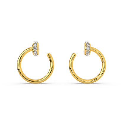 NovaNectar Diamond Studs 18K