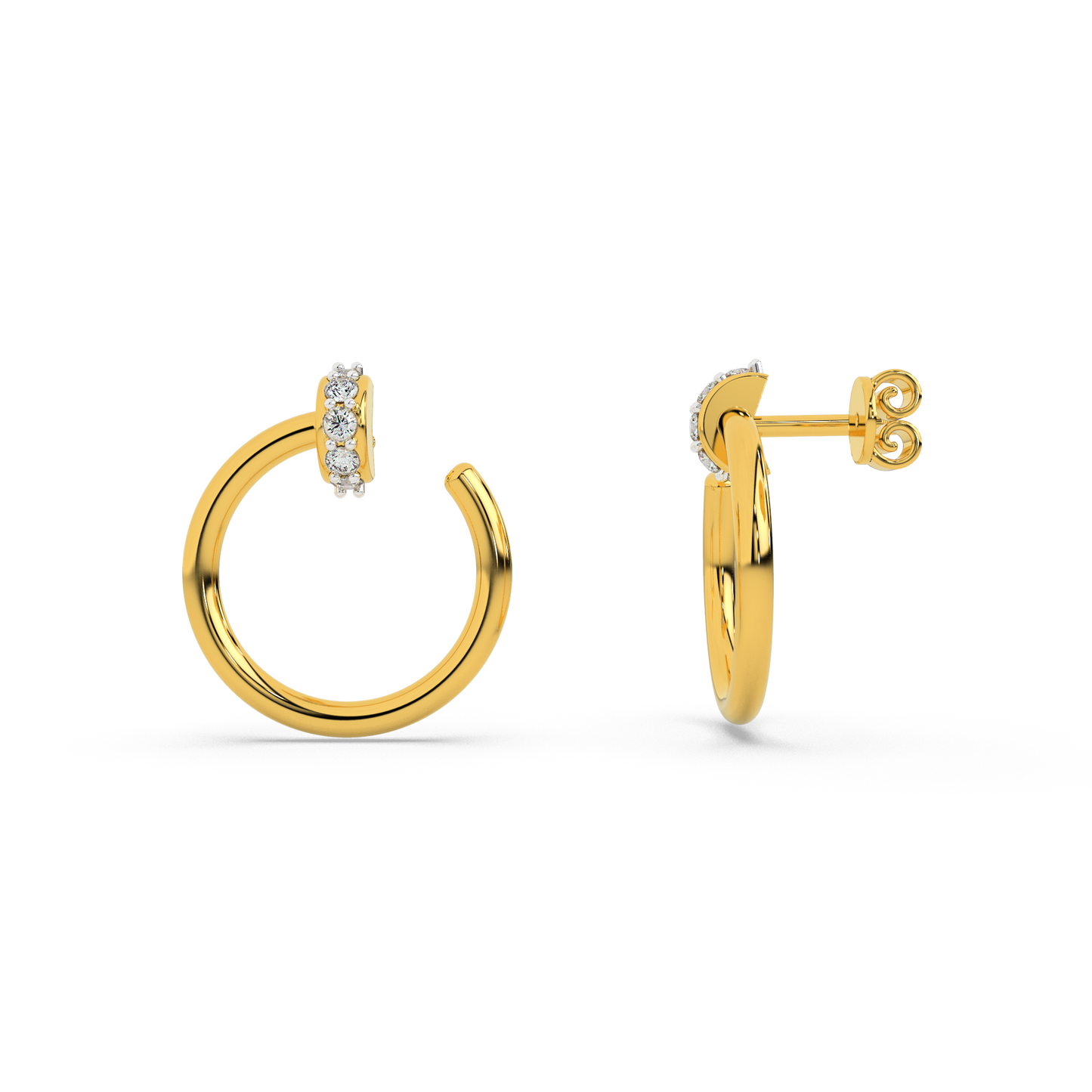 NovaNectar Diamond Studs 18K