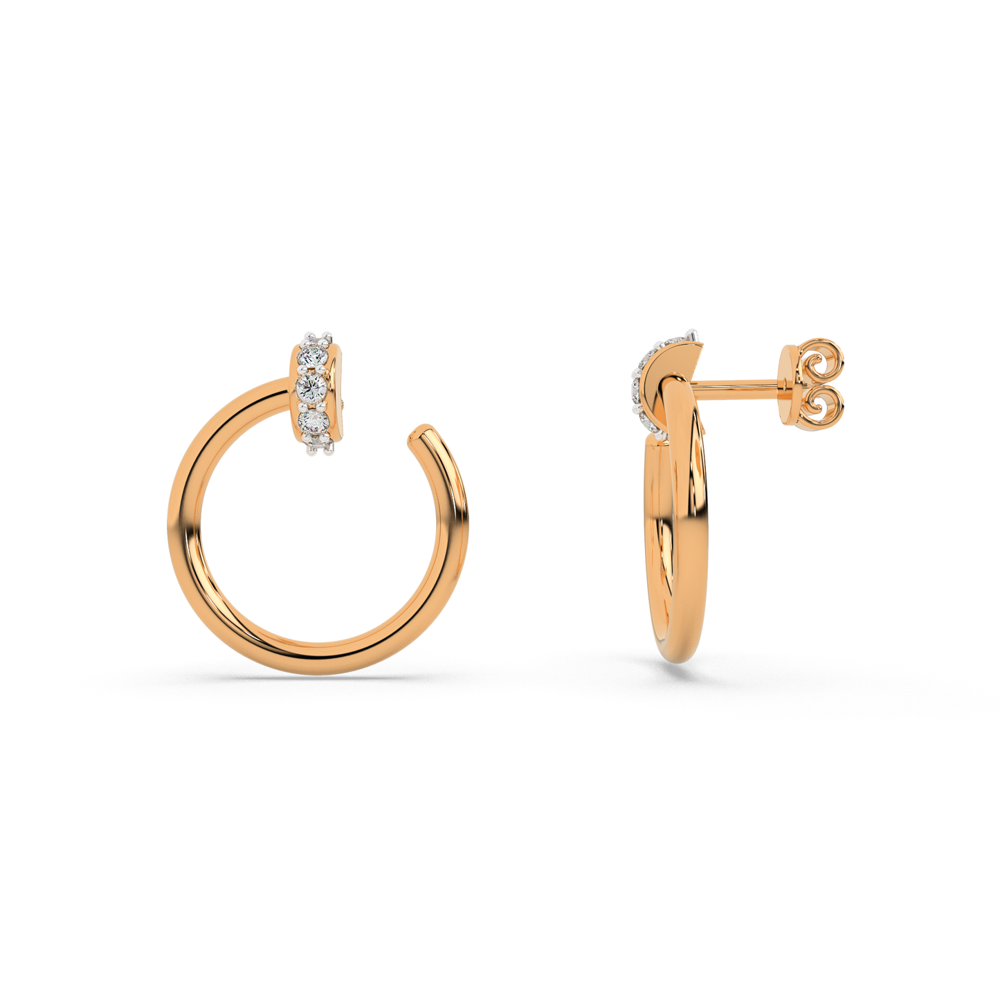 NovaNectar Diamond Studs 18K