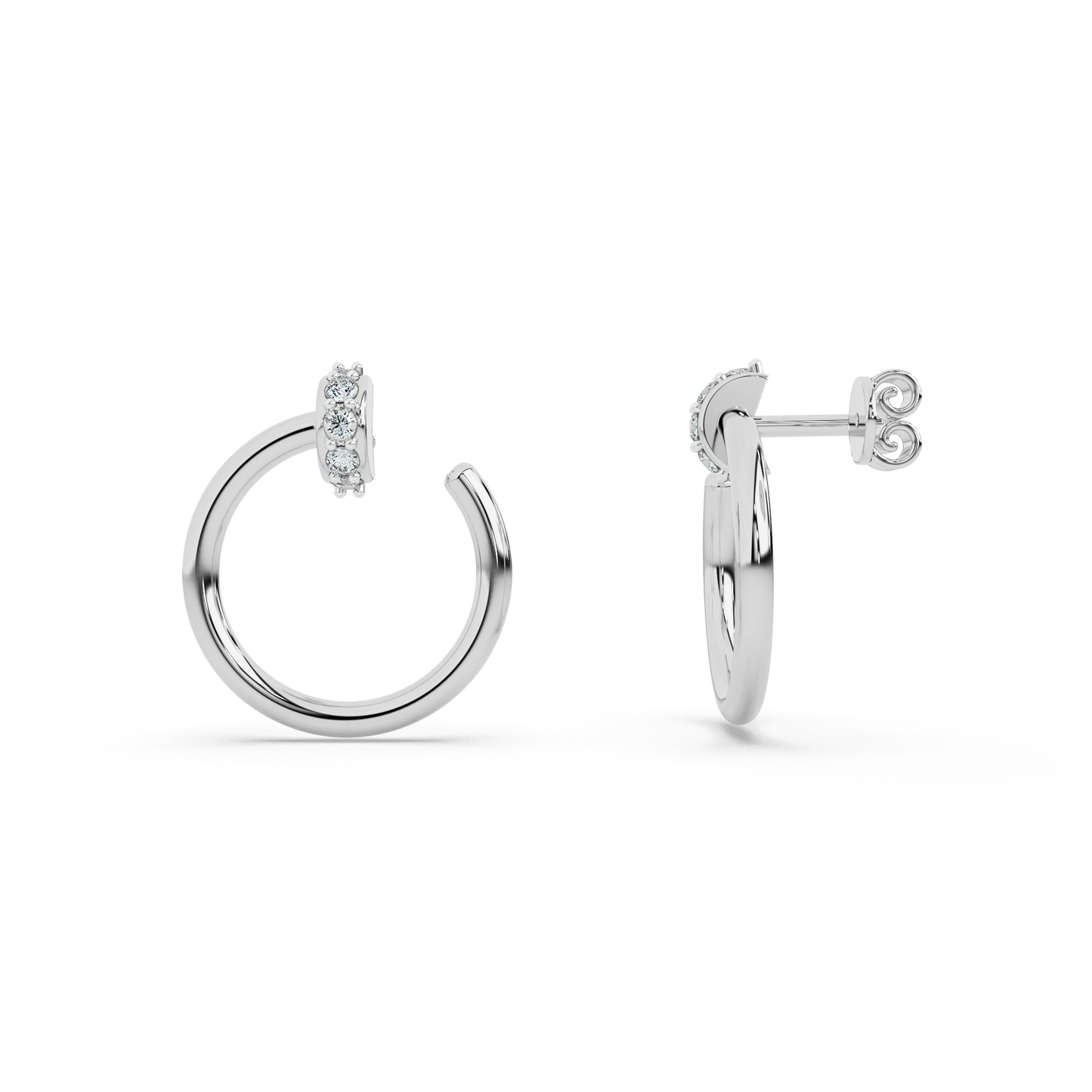 NovaNectar Diamond Studs 18K