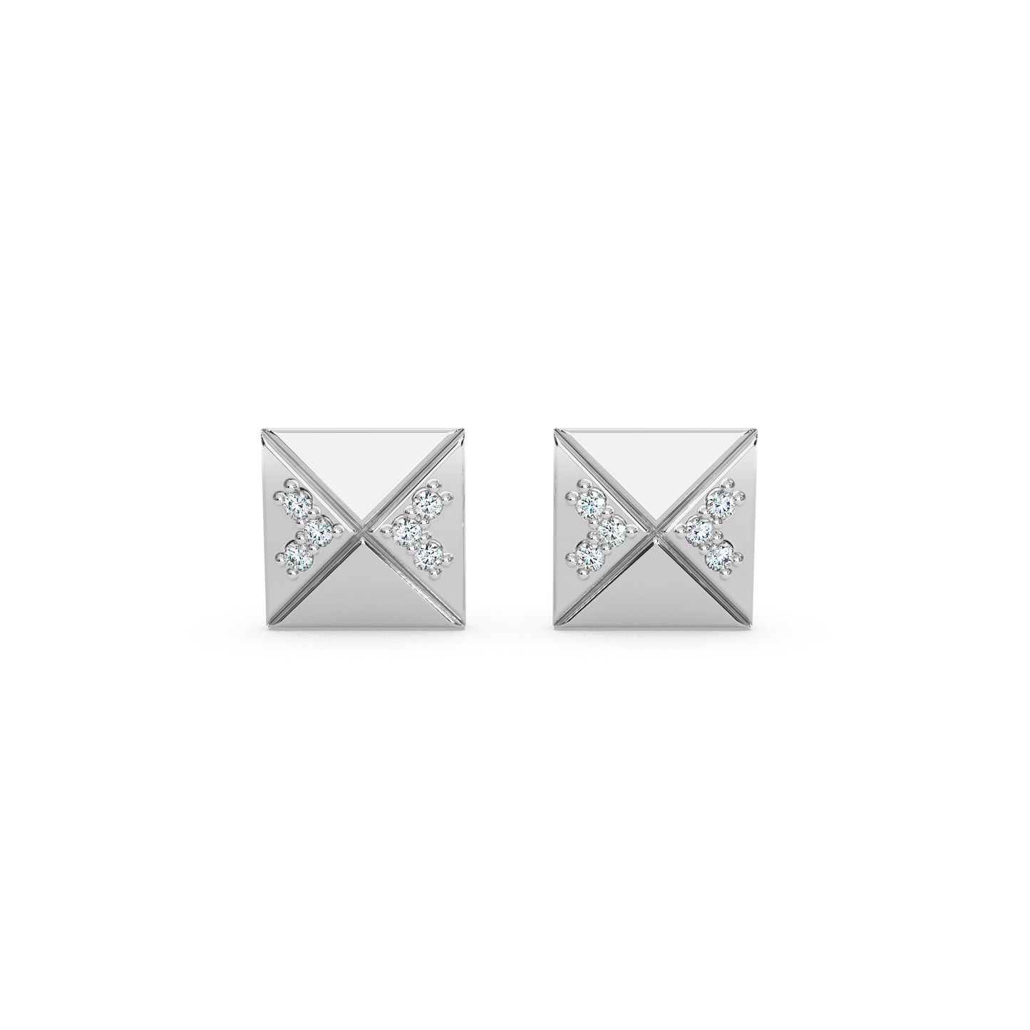 Ember Enigma Studs 18K