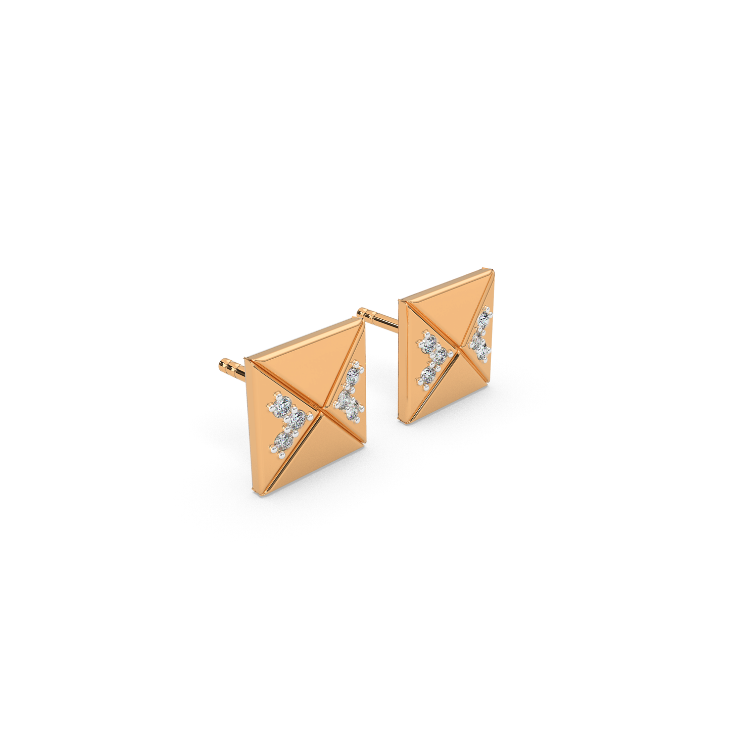 Ember Enigma Studs 18K