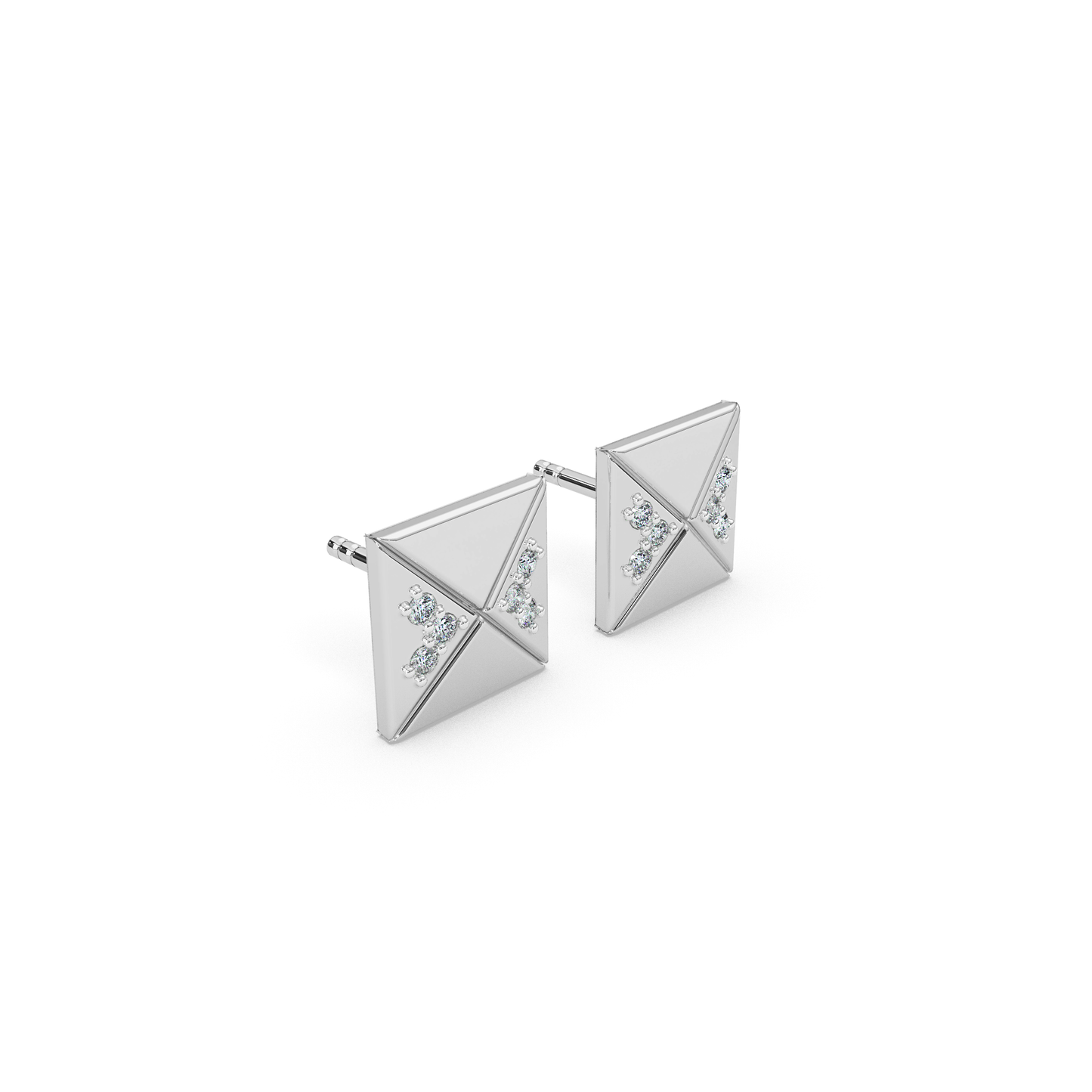 Ember Enigma Studs 18K